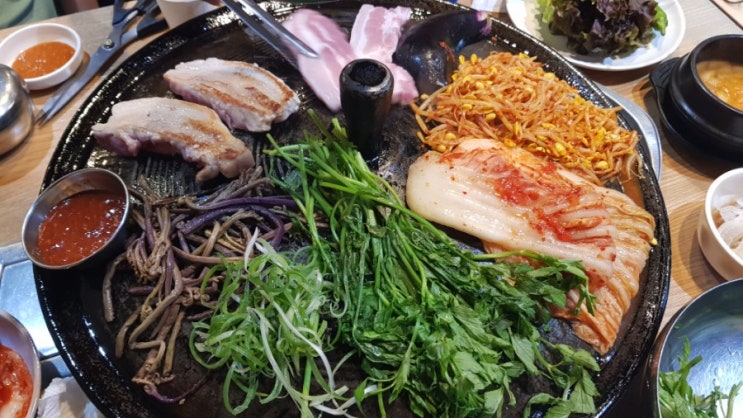  동탄영천동 11자상가 삼겹살집 리얼후기...(추천 아님에 주의)