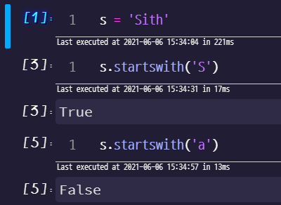 [Python] startswith(), endswith() : 문자열 시작 문자, 끝 문자로 검색하는 함수 : 네이버 블로그