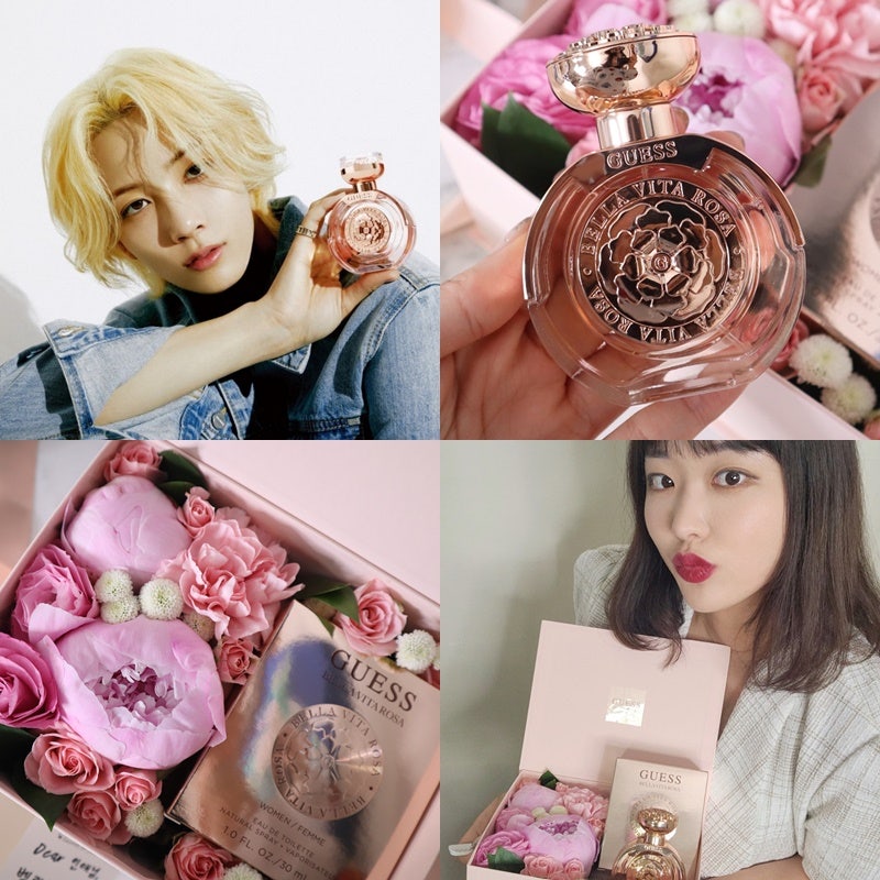 SEVENTEEN Jeonghan's Perfume Pictorial: GUESS Bella Vita Rosa EDT – A Perfect Girlfriend Gift?