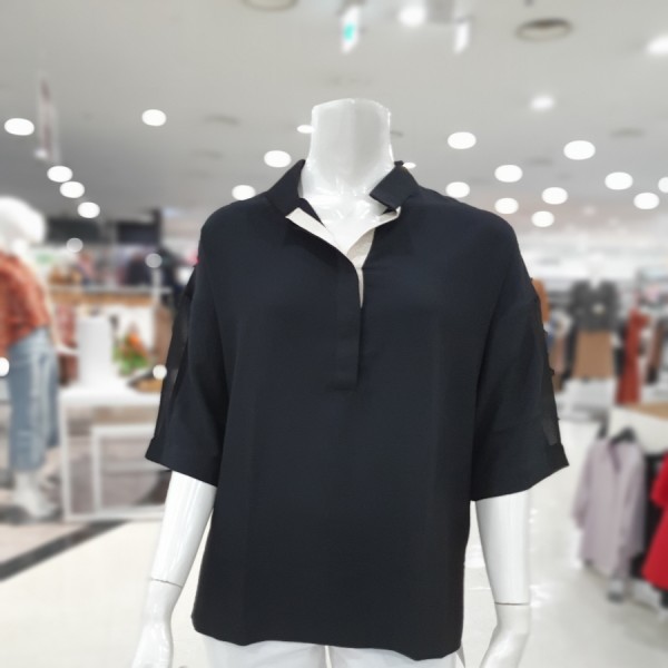 당신만 모르는 레노마레이디 소매 시스루 블라우스 CX36BL731 ··· 당신만 모르는 레노마레이디 소매 시스루 블라우스 CX36BL731 ···