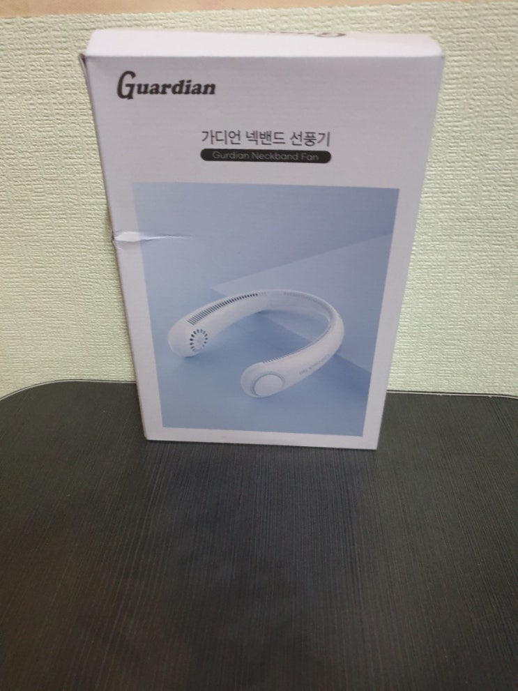  여름철 시원함을 선물해줄 넥밴드선풍기 바나나빌딩 가디언 목풍기 적립금으로 저렴하게 구입 사용후기
