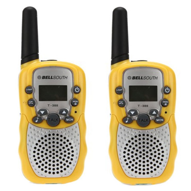 잘나가는 쵸미앤세븐 생활무전기 walkie-talkie 2p, walkie-talkie(옐로우) 좋아요