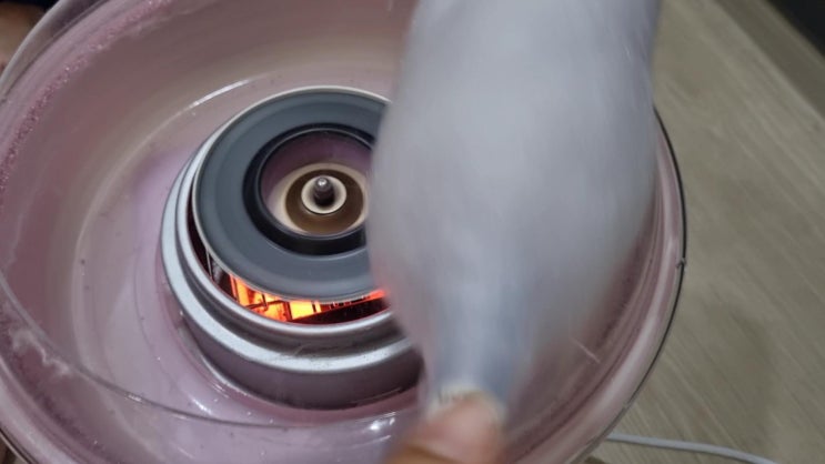 솜사탕 기계로 아이들의 최애 간식 솜사탕 만들기 (노스텔지아)