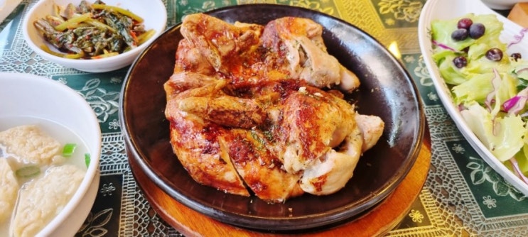  [광주맛집] 유촌동 장작에 구운 닭 장꾸닭