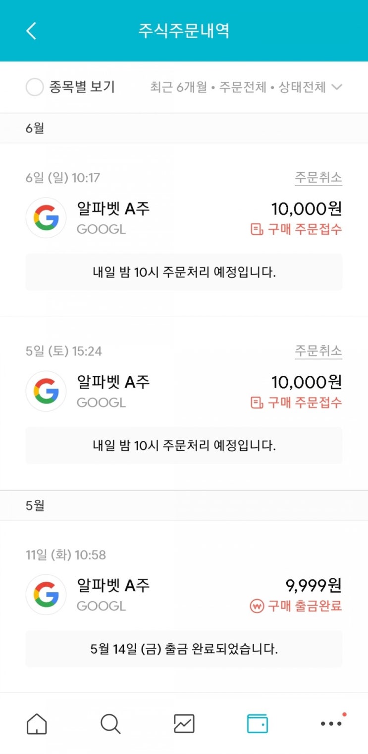  [미니스탁 매수일기] 구글 유료화 수익 본격화 /알파벳 A,B,C주 정리 포함/ 본격 구글 알파벳 A주 외길 가즈아!