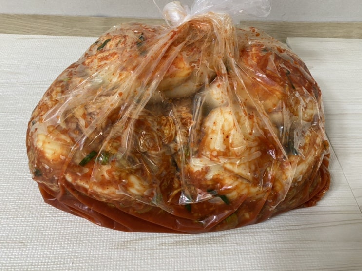  홈쇼핑 홍진경더김치 김치후기 내돈내산