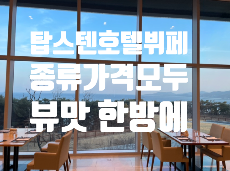  강원도 강릉 정동진 탑스텐호텔 뷔페 포세이돈 좌석 종류 가격 퀄리티가 달랐다
