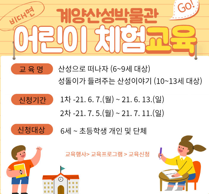  [7/5/ 6세~초등] 계양산성박물관 체험교구