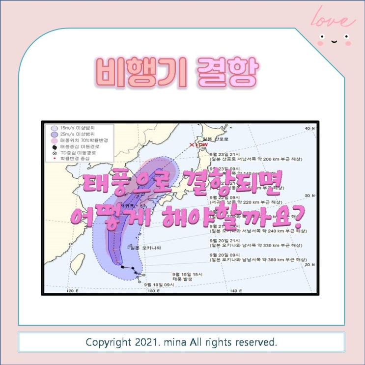  태풍으로 비행기 결항되다!  태풍결항시 행동요령과 여행자 보험, 김해공항에서 인천공항 가는 방법