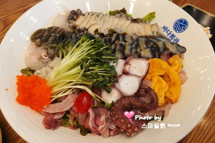  수지 물회 맛집 - 신봉동 외식타운 / 바다회관~