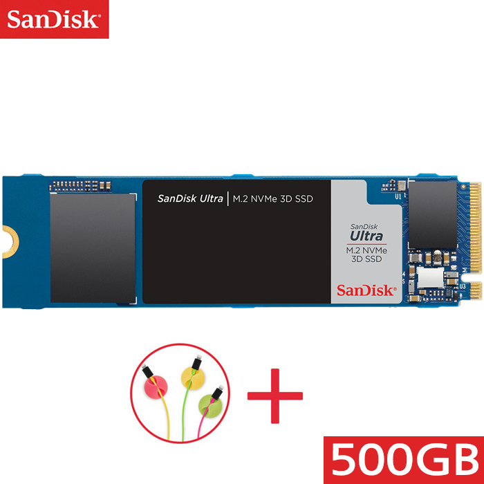 최근 인기있는 샌디스크 Ultra M.2 NVMe 3D SSD 2400MB/s~2600MB/s + 사은품, 500GB, SDSSDXPM2 ···