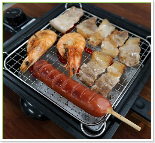  박세리전기그릴 델키 미니 직화그릴 가성비좋았어요! (나혼자산다 박세리 전기그릴)