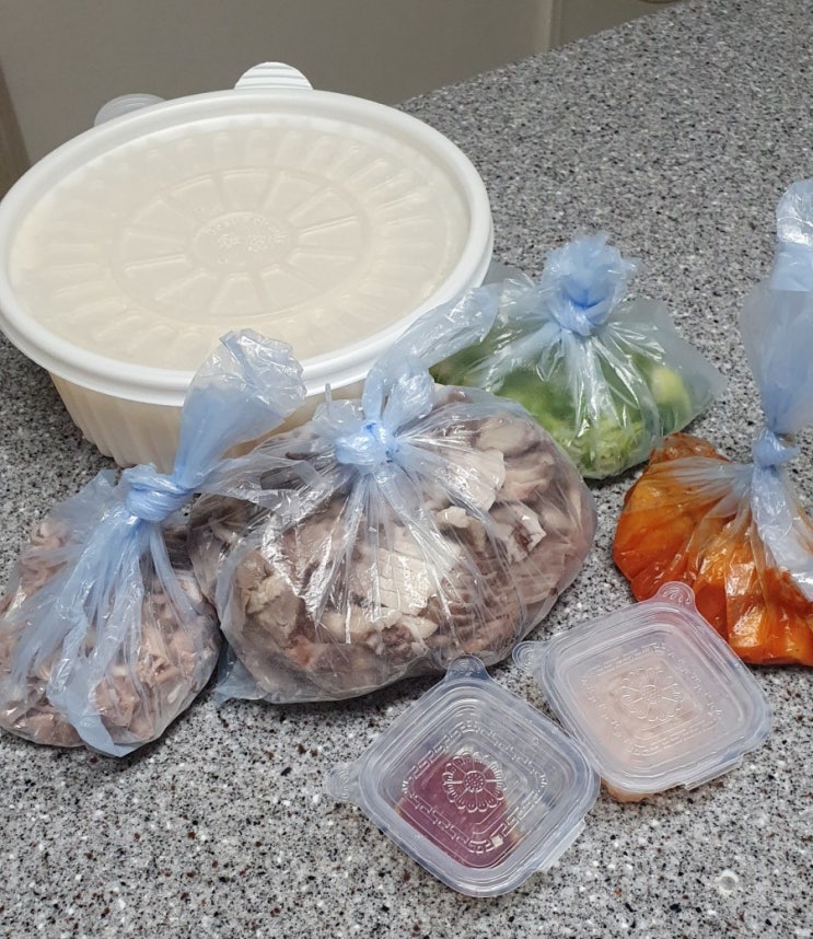  봉덕시장맛집 [새길돼지국밥] [평화떡공방]꿀떡 포장후기. 내돈내산
