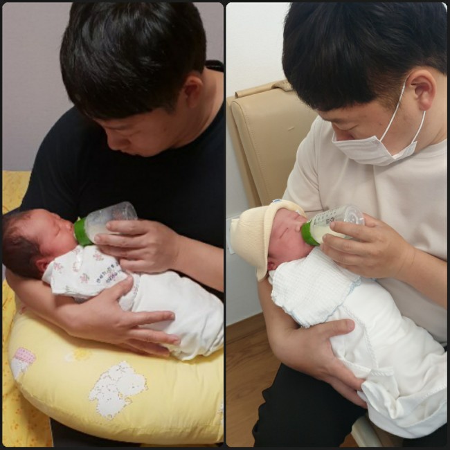  <생후 31개월 / D+2> 아빠의 독박육아_ 자연분만 후 병원생활