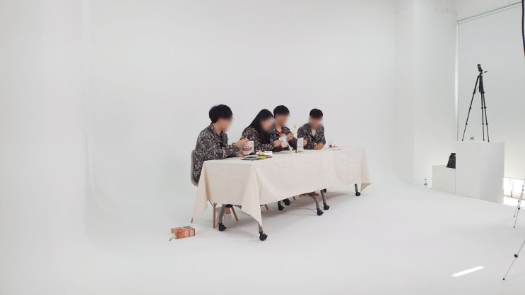  광주 대형 호리존 스튜디오 렌탈 <렌탈후기 '토크쇼 촬영'> STUDIO SHIMO