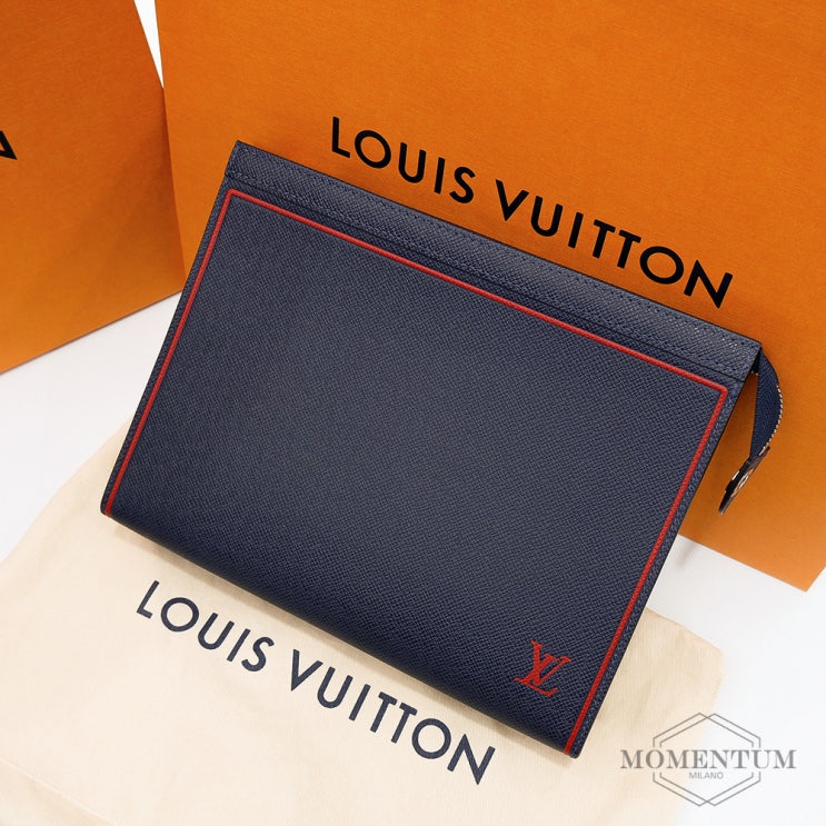  구미명품 [LOUIS VUITTON] 포쉐트 보야주 타이가 클러치 M63394