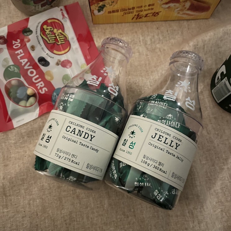  칠성사이다 70주년 기념 캔디젤리 세트