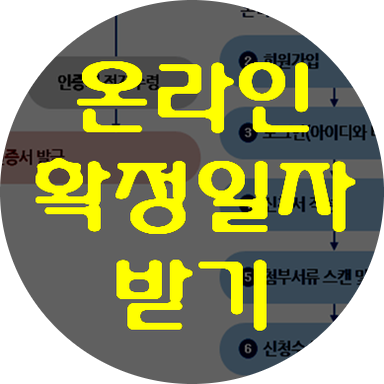  주민센터방문NO! 온라인으로 확정일자받고 코로나예방하기