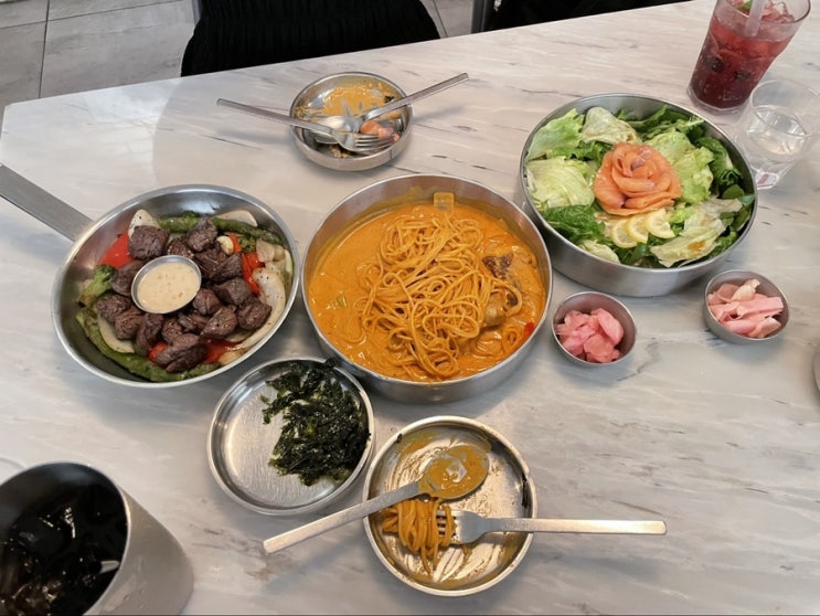  바비레드 종로점 레드크림 파스타에 반해버림
