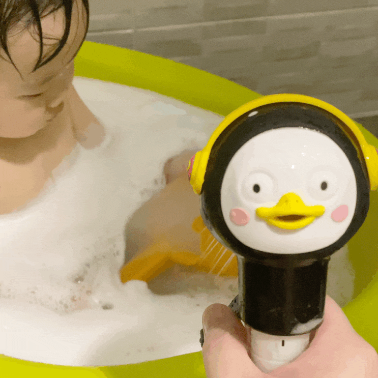  샤워기헤드 펭수 필터샤워기로 교체했어요!