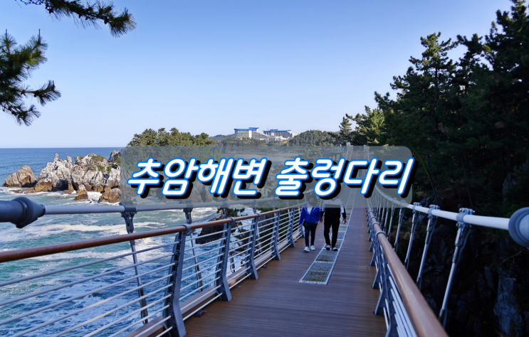 동해시 인기여행지 추암해변 출렁다리 동해시 인기여행지 추암해변 출렁다리