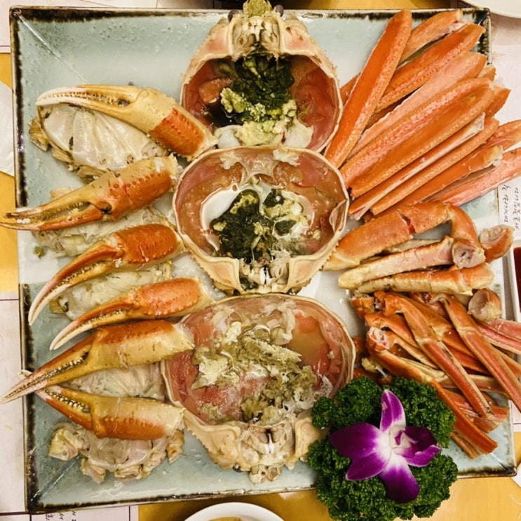  서초 맛집 크래버  대게나라 서초점