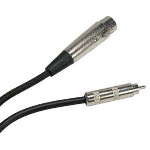 후기가 정말 좋은 12 Ft XLR 3 핀 Female to RCA Male 케이블 12 Ft XLR 3 Pin Female to RCA, 상세내용참조 추천해요