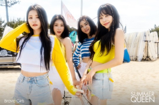  브레이브걸스 미니앨범 썸머퀸(Summer Queen)으로 컴백