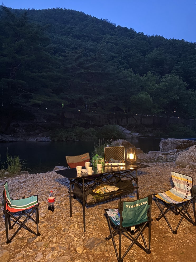  [운일암 반일암] 대전 근교 취사가능 계곡 캠핑 ღ'ᴗ'ღ