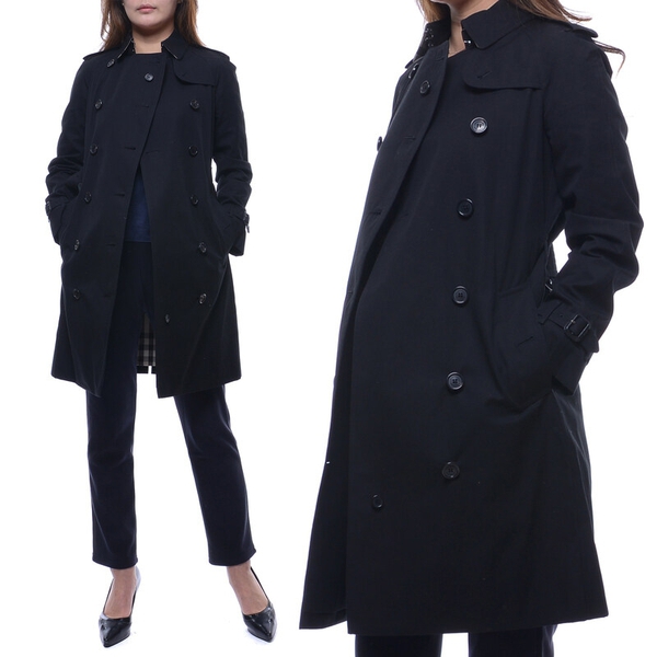 잘나가는 Burberry 버버리 여성 켄싱턴 롱 트렌치코트 3900843 BLACK 3900843BLACK17S ··· 잘나가는 Burberry 버버리 여성 켄싱턴 롱 트렌치코트 3900843 BLACK 3900843BLACK17S ···