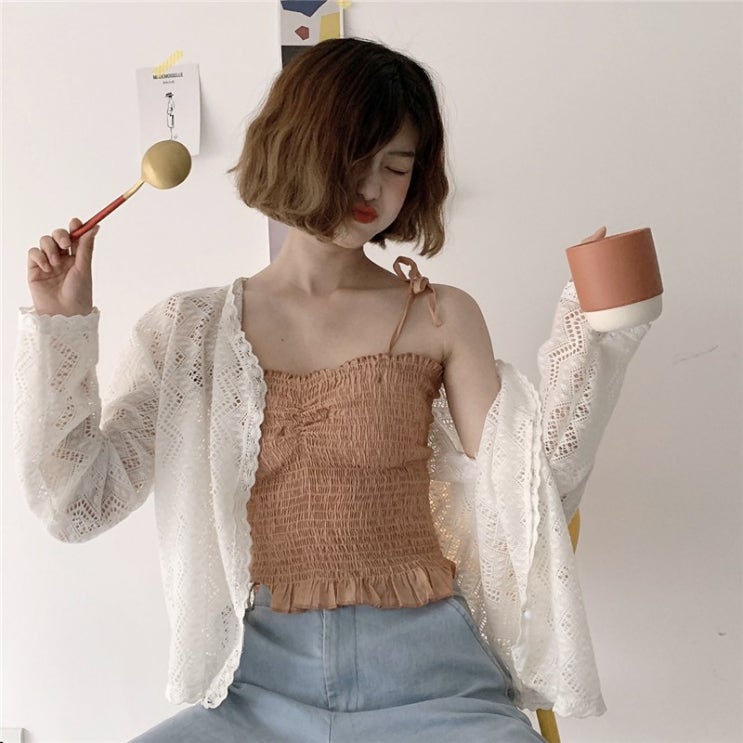 인지도 있는 2021년 여름 신상품인 루즈한 자외선 차단제로 롱 레이스 여성 코트에 얇은 카디건을 조각하였습니다 추천합니다 인지도 있는 2021년 여름 신상품인 루즈한 자외선 차단제로 롱 레이스 여성 코트에 얇은 카디건을 조각하였습니다 추천합니다