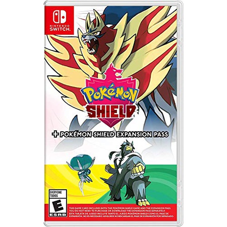 갓성비 좋은 닌텐도 스위치 타이틀 게임 S738 Pokemon Shield + Pokemon Shield Expansion Pass - Nintendo Switch, One Col