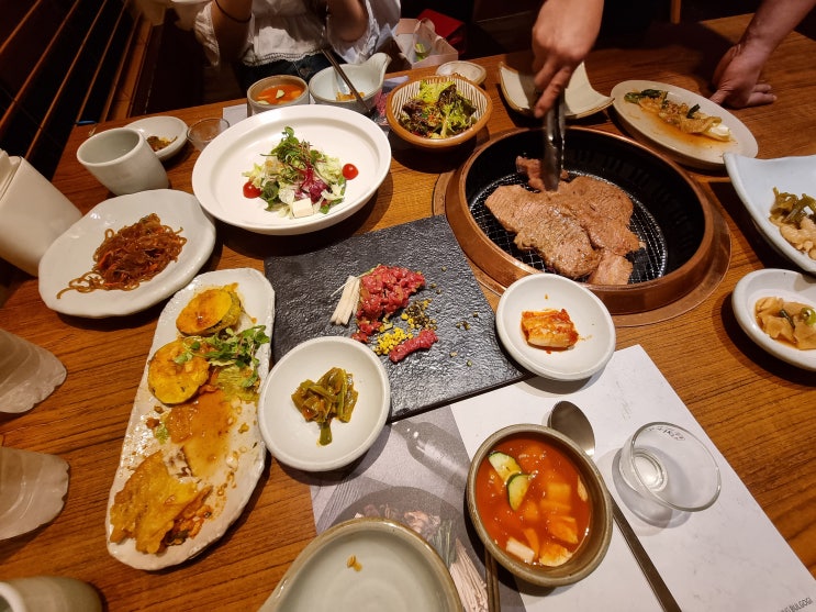  [인천/학익동] 돼지갈비 단품/세트 비교!! 경복궁-학익점