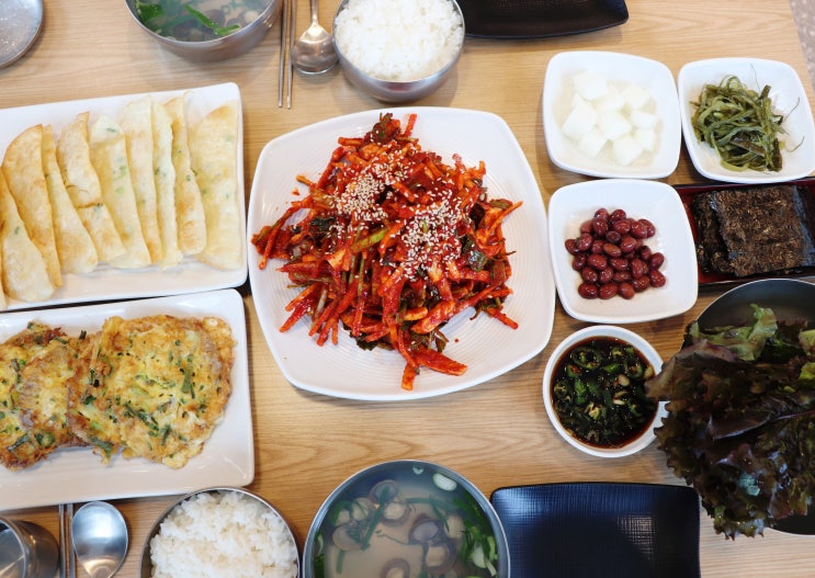  반고개무침회 빨간맛 제대로 즐긴 내당동맛집 : 호남원조식당