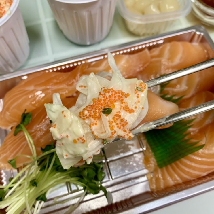  인천 용현동 연어초밥 맛집 그집초밥 배달의 민족