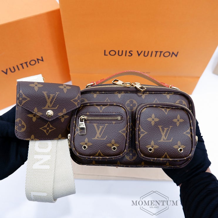  구미명품 [LOUIS VUITTON] 유틸리티 크로스바디 모노그램 M80446