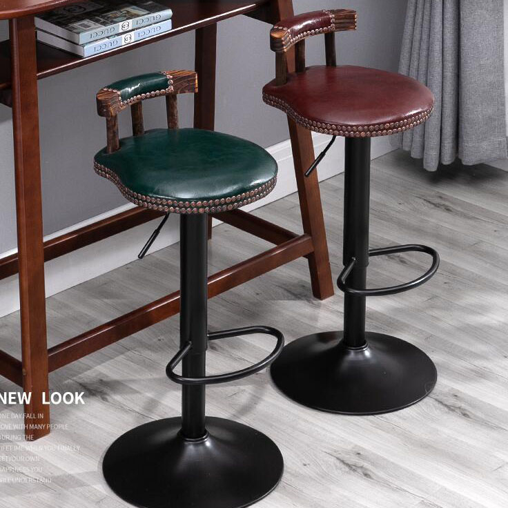 가성비 좋은 홈바의자 높은의자 디자인의자 의자 바체어 바의자 바텐 인테리어 70호 kirahosi 70호+ 덧신 증정 Tq85f2u, 브라운 레드 (업그레이드 번전 ) 추천합니다