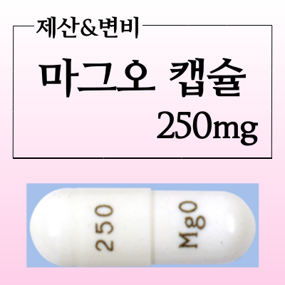 마그오캅셀 250mg 제산제 또는 변비약으로 활용하는 마그네슘 복용법 확인하기