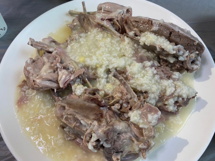  제천 < 산너울장수촌 > 누룽지 오리백숙 찐맛집 !