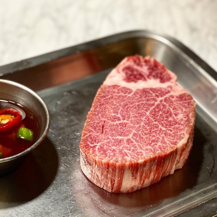  투쁠한우맛집 강남 고기집 '고기준 청담'