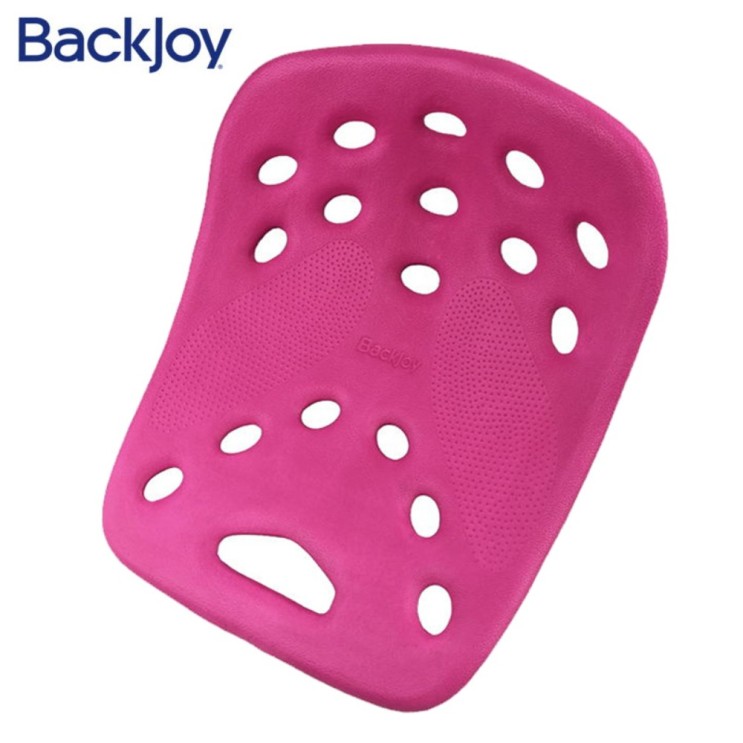 후기가 정말 좋은 Backjoy 사무실 의자 등받이 요추 허리 보호 바른 자세 교정 요추 보조의자 방석, 1.0 핑크 추천합니다