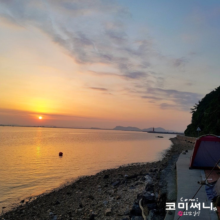 [충남 서산 가볼 만한 곳] 삼길포항 차박 캠핑여행 해넘이와 해맞이 볼 수 있는 무료 차박지 서산 삼길포