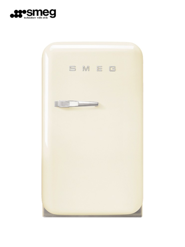 핵가성비 좋은 가정용 술장고 술 원룸 소형 미니 화장품 냉장고 SMEG FAB5 이탈리아어 레트로, 유백색 좋아요