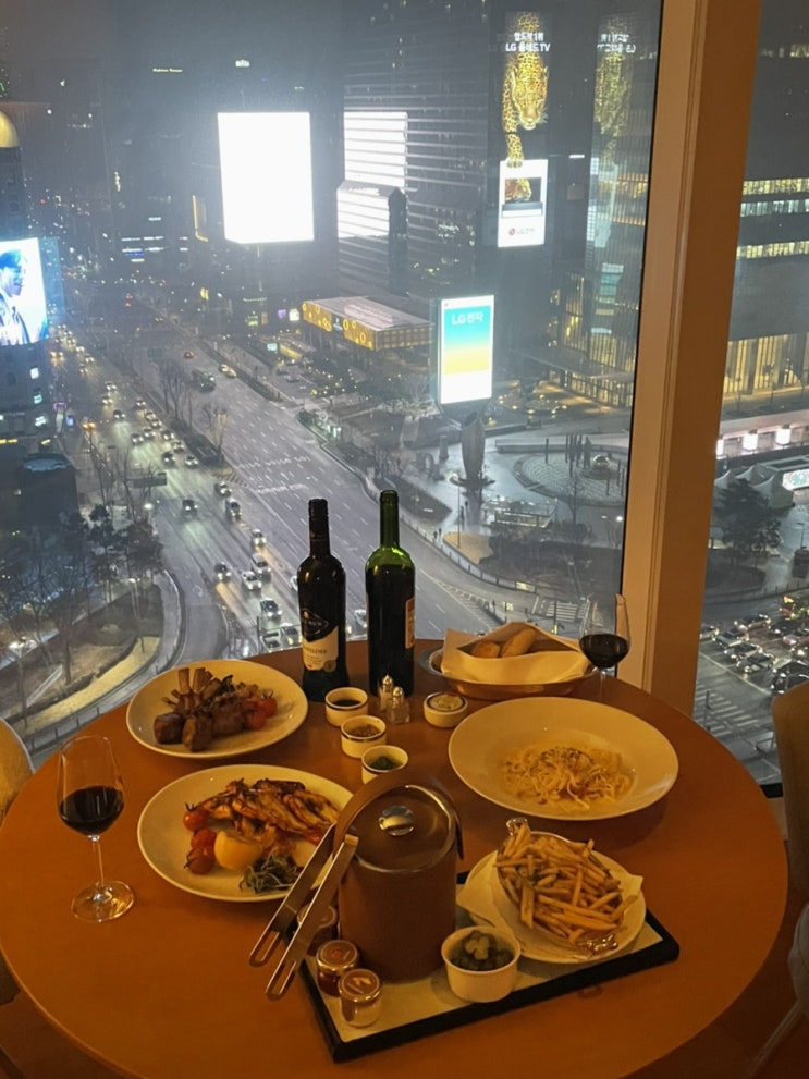  [서울 호캉스] 파크하얏트 서울 (PARK HYATT SEOUL) 스탠다드 더블 / 코엑스뷰 / 룸서비스 후기