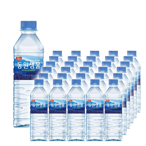 인지도 있는 동원샘물 500ml, 30개 ··· 인지도 있는 동원샘물 500ml, 30개 ···