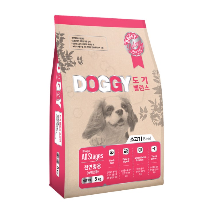 핵가성비 좋은 도기밸런스 전연령 소형견 사료 소고기맛, 5kg, 1개 ··· 핵가성비 좋은 도기밸런스 전연령 소형견 사료 소고기맛, 5kg, 1개 ···