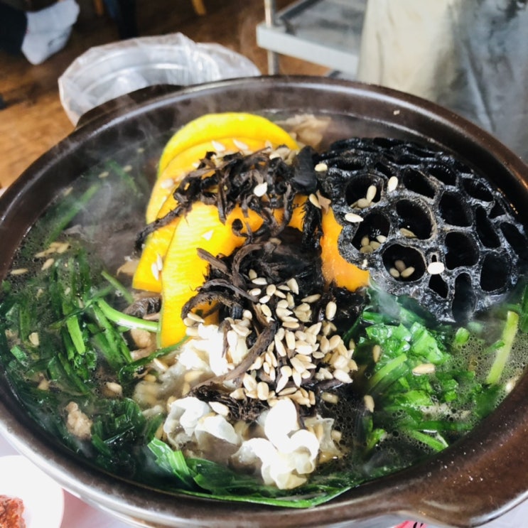  남양주 화도읍 맛집 능이백숙 청국장 한정식 와뚠지