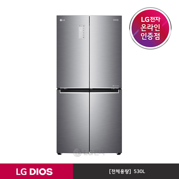 많이 팔린 LG전자 [공식인증점][LG전자]DIOS 상냉장 하냉동 세미빌트인 냉장고 F531S35 [4주이상 배송지연] ···
