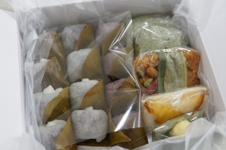  영통떡집 '설송원 망개떡' 알찬 떡선물세트 망포 떡집