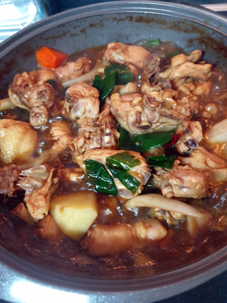  인천논현동포장맛집 24시 밀키트 보글지글 찜닭 존맛탱